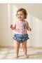 Rose Embroidered Baby Girl Dress Floral Baby Dress with Hidden Shorts 6 Months 9 Months 12 Months 18 Months 24 Months Newborn Baby Girl Dress - 2
