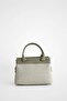 Oria Cross-Use Shoulder and Hand Bag (Wicker Look) - 2