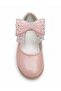 Girl's Shiny Bow Detailed Velcro Orthopedic Ballerinas - 3