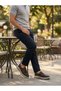 Genuine Leather Men's Orthopedic Loafer Shoes - 4