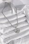 316l steel silver color italian chain zircon stone eye model women necklace - 2