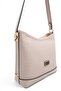 Burgundy - Powder Houndstooth Plaid Women's Shoulder Bag Sp1286 - 5