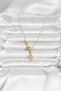 316L Steel Gold Color Zircon Stone Y Women's Necklace - 2