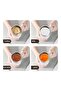 Self Stirring Mug With Lid Automatic Magnetic Stirring Coffee Cup White - 3