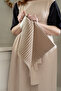 Waffle Hand and Face Towel Set of 4 50X70 cm 100% Cotton Quick Drying Brown - 5