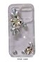 Compatible for iPhone 15 Pro Sparkly Bling Diamond Rhinestones Luxury Cute Aesthetic Luxury Gems Camellia Soft Bumper Glitter 16 Case for Women Girls (for iPhone 15 Pro ) - 4