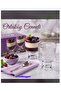 Ice Cream Container 2-Pack Glass New Concept Line Model with Stand Lover Ice Cream Container 220 ml Volume 11 cm Length