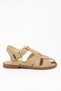 Vera Women's Suede Textured Daily Buckle Sandals – Lightweight Comfortable Summer Sandals - 2
