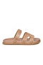 Gold Stone Embroidered Women's Slippers 4045 Z - 3