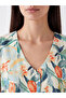Lcw Everydayv Collar Floral Belted Dress - 3