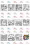 Summer Peace - 21X21 cm Coloring Book, for Children and Adults - 5