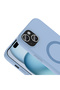 iPhone 15 Case Pastel Colored Magsafe Camera Raised Silicone Butam - 5
