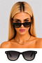 نظارات شمسية للجنسين من Wayfarer بتصميم أنيق ومتوافق بصرياً - 2