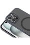 iPhone 16 Pro Max Case Magsafe Supported Camera Raised Silicone Matte Anti-Fingerprint Tgco - 4