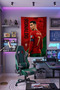 Cristiano Ronaldo Wall Covering – Modern Decorative Quality Fabric Tapestry Wall Tapestry - 3