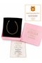 Premium Quality Black Stone X Model Gold Bracelet |   Elegant and Stylish Women's Bracelet