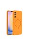 Galaxy A15 Case Magsafe Supported Soft Silicone with Camera Protection Senk - 3