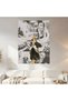 Bleach Ichigo Kurosaki Minimalist Wall Covering Wall Tapestry First Quality Satin Fabric Poster - 2