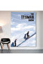 The Truman Show Wall Covering Wall Tapestry First Quality Satin Fabric Poster