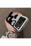 iPhone 17 Pro Compatible Silicone Edge Hard Back Case Couple Phone Case Heart Pattern - 4