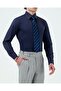 Drytech Slim Fit Water Repellent Stain Resistant Men's Shirt Navy Blue T14341