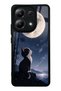 Xiaomi Redmi Note 13 4g Moon Guardian Kitty Design Glossy Phone Case