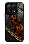 غطاء هاتف Xiaomi Mi 15T بتصميم Golden Eclipse اللامع
