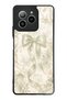 Omix X7 Ivory Pearl Bow Design Glossy Phone Case