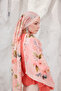 Summer Garden Series Patterned Cotton Soft Shawl Women's Colorful Shawl - 7