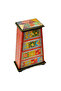 Hand-Painted Wooden Drawer Units Rajasthani Art-Inspired Storage Chests(L:9''D:4.5''H:7.5'') - 3