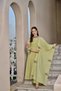 Mul Cotton Embroidered Anarkali Kurta Set for Women | Kurta Pant Dupatta Set | Floral Embroidered Ethnic Indian Wear | Festive & Party Wear | 3 Piece Suit