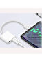 USB-C to 3.5mm Audio & USB-C Converter Cable Fast Charging 2.1A, Compact 10cm Design | WIDGETS MATRIX - 2