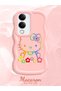 Vivo Y04S Compatible Case Camera Protector Pink Silicone Couple Phone Case Kitty Pattern - 2