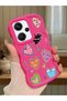 Redmi Note 13 Pro Plus 5g Compatible Case with Camera Protector Red Silicone Couple Phone Case Heart Pattern