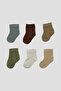 Newborn Unisex Premium Cotton Booties Socks Set