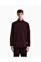 Men's Regular Fit Stretch Fabric Long Sleeve Claret Red Shirt