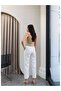 High Waist Straight Cut Trousers - 4