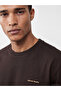 Lcw vision brown crew neck Printed men's t-shirt - 3