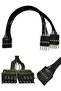 كابل تمديد ومقسم USB بـ 9 دبابيس، محول لوحة أم من 1 إلى 2، واجهة USB2.0 بـ 9 دبابيس مزدوجة - 6