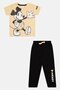 Toddlers Boy Mickey And Friends 2 Pieces Graphic Print T-Shirt And Shorts, Mulricolor - 3