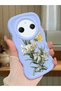 Redmi A3 Pro Compatible Case Camera Protector Blue Silicone Couple Phone Case Butterfly Pattern