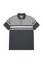 Men's Large Size Black Polo Collar Short Sleeve Nightline T-Shirt 5Xl-6Xl-7Xl-8Xl - 4