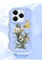 Tecno Spark 20 Pro Compatible Case Camera Protector Blue Silicone Couple Phone Case Butterfly Pattern - 2