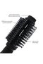 LaBelle Pro 4-in-1 Hot Air Brush Hair Dryer & Styler with Travel Case, Hair Straightening Brush, PTC Ceramic Technology, Silicone Coated Bristles, 3 Heat Settings – Black - 3