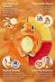 Pokemon |   Select Shiny Velvet Plush Figure - Charmander Licensed |   2 Years+ |   1 Piece |   Emotional Development and Tactile Perception - 3