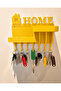 3D Printing Home Written Wall-Mounted Key Holder and Organizer – Key Organizer with Shelf and 7 Hooks - 3