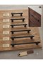 Doruk Furniture Cabinet Handle 96 mm - 128 mm - 160 mm - 192 mm - 224 mm - 320 mm Black 1St Quality Metal - 3