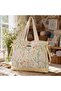 Yellow Baby Bag, Lunchbag, Floral Patterned Women's Bag 100% Cotton