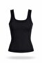 Black Square Collar Undershirt 16215