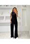 Sleeveless Wrap Suit - 3
